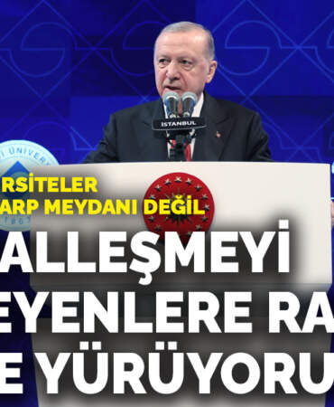 Erdoğan: Türkiye’nin normalleşmesini istemeyen zihniyete rağmen hedefe yürüyoruz