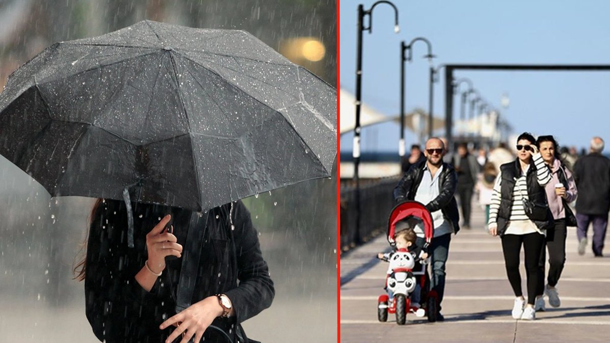 Meteoroloji’den çifte uyarı: Batıda bahar güneşi, doğuda sel ve fırtına…
