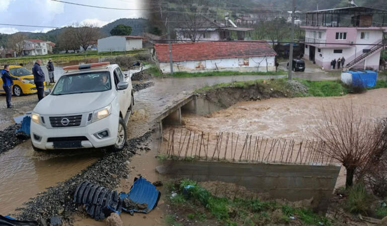Şiddetli yağış alarmı: Aydın, Muğla, Antalya, Adana’da yollar kapandı, evleri su bastı