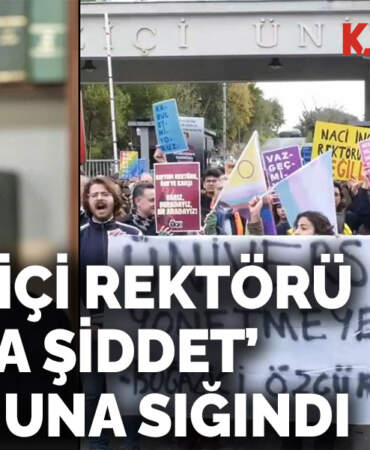 Boğaziçi rektörü ‘kadına şiddet’ kanununa sığındı