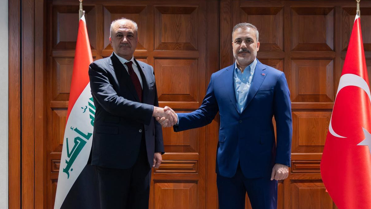 Bakan Fidan, Irak Savunma Bakanı Al Abbasi ile görüştü