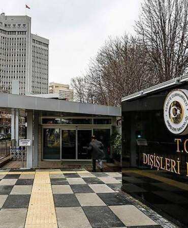 Dışişleri Bakanlığı: İsrail’in Batı Şeria’da egemenliğini dayatmasını kınıyoruz