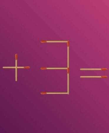 25 saniye içinde 1 kibrit taşı hareket ettirerek 9+3=5 denklemini düzeltebilir misiniz?
