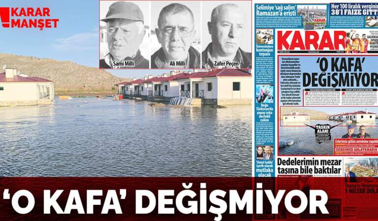 ‘O kafa’ değişmiyor