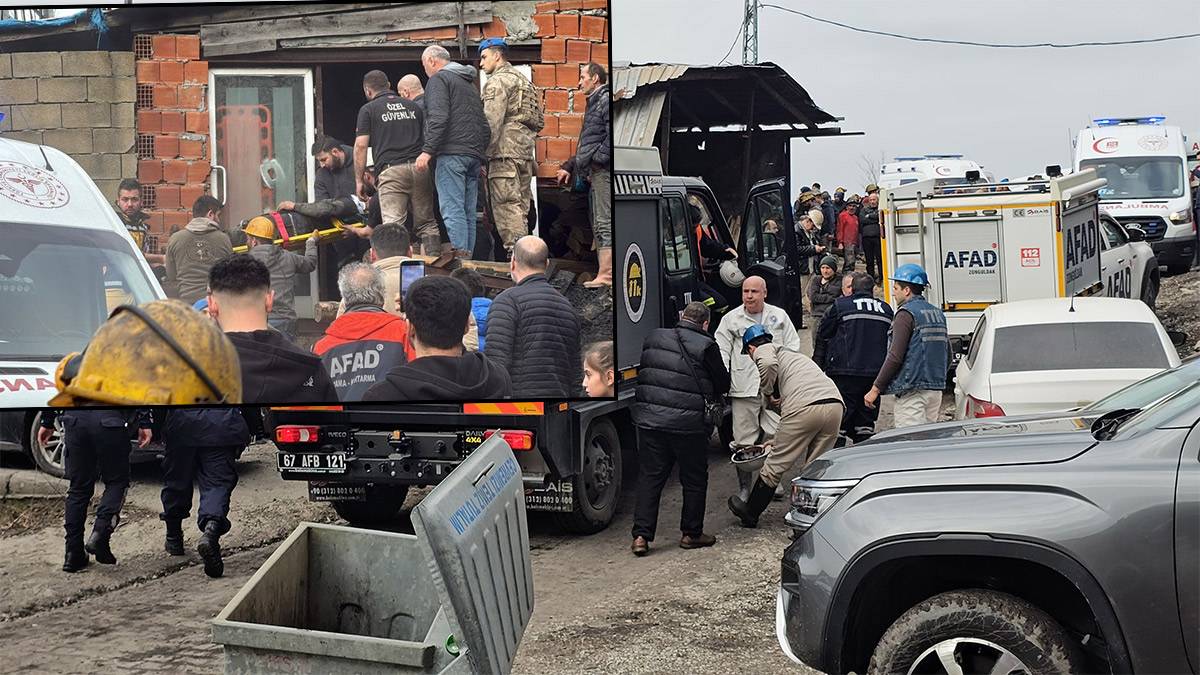 Zonguldak’ta maden ocağında göçük! 2 maden işçisi hayatını kaybetti