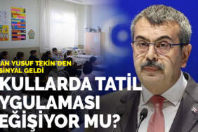 Okullarda tatil uygulaması değişiyor mu? Bakan Yusuf Tekin’den ilk sinyal geldi