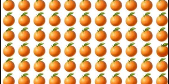 Sadece bir dahi 6 saniyede görebiliyor! Bu portakal diğerlerinden çok farklı