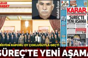 Komisyon raporu oy çokluğuyla geçti: ‘Süreç’te yeni aşama