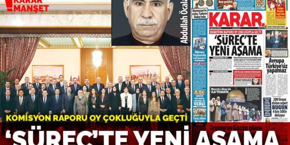 Komisyon raporu oy çokluğuyla geçti: ‘Süreç’te yeni aşama