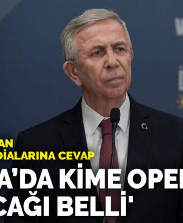Mansur Yavaş’tan soruşturma iddialarına cevap: ‘Ankara’da kime operasyon yapılacağı belli’