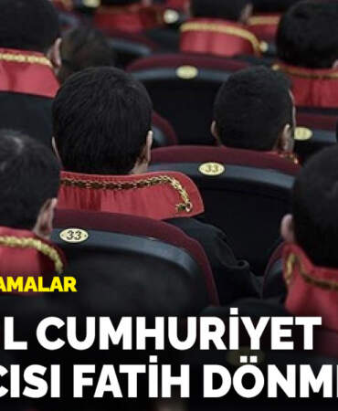 Yargıda yeni atamalar belli oldu: İstanbul Cumhuriyet Başsavcılığına Fatih Dönmez getirildi