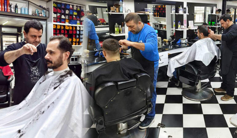 Mahalle kültürü, berber dükkanlarının sıcak sohbetlerinde hayat buluyor