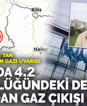 Hatay’da 4.2 büyüklüğündeki depremin ardından gaz çıkışı arttı: Prof. Dr. Bektaş’tan korkutan radon gazı uyarısı
