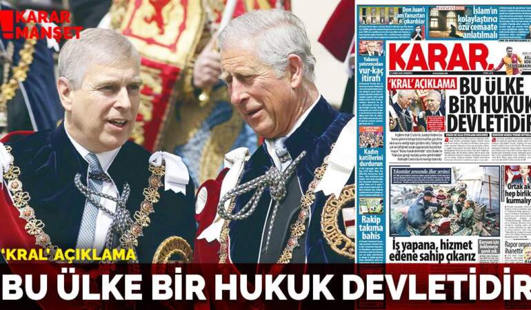 ‘Kral’ açıklama: Bu ülke bir hukuk devletidir