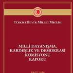 Milli Dayanışma, Kardeşlik ve Demokrasi Komisyonu raporu yayımlandı