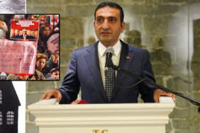 Tutuklu Başkan İnan Güney’den pankart açan vatandaşa mesaj: Bu zulüm bittiğinde, ellerinden öpmeye geleceğim