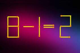 IQ testi: Matematik dehası olduğunuzu düşünüyor musunuz? 15 saniyeden kısa sürede sadece 1 çubuğu hareket ettirin!