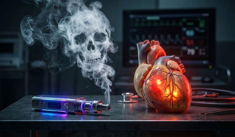 Elektronik sigara zararlı mı? Elektronik sigaranın yan etkileri neler? Kalbi yavaş yavaş durduruyor