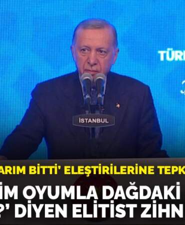Erdoğan’dan ‘Tarım bitti’ eleştirilerine tepki: Biten ’Benim oyumla dağdaki çobanın oyu bir mi?’ diyen elitist zihniyet
