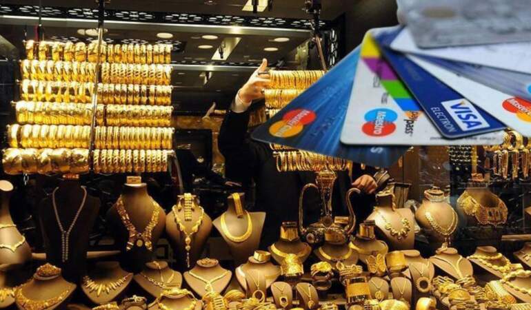 Altın atağı sürüyor: Kartlı alışveriş ikiye katlandı