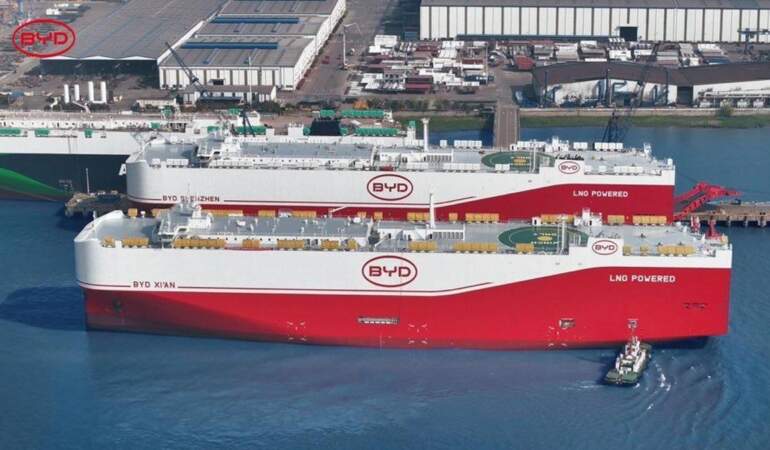 Otomotivde akılalmaz hamle: BYD kendi arabasını 9200 araçlık gemisiyle taşıyor, maliyeti yüzde 40 düşürdü