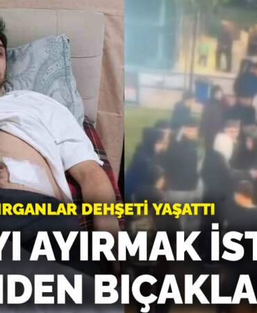 Bağcılar’da 18 yaş altı saldırganlar dehşeti yaşattı! Kavgayı ayırmak isterken 6 yerinden bıçaklandı