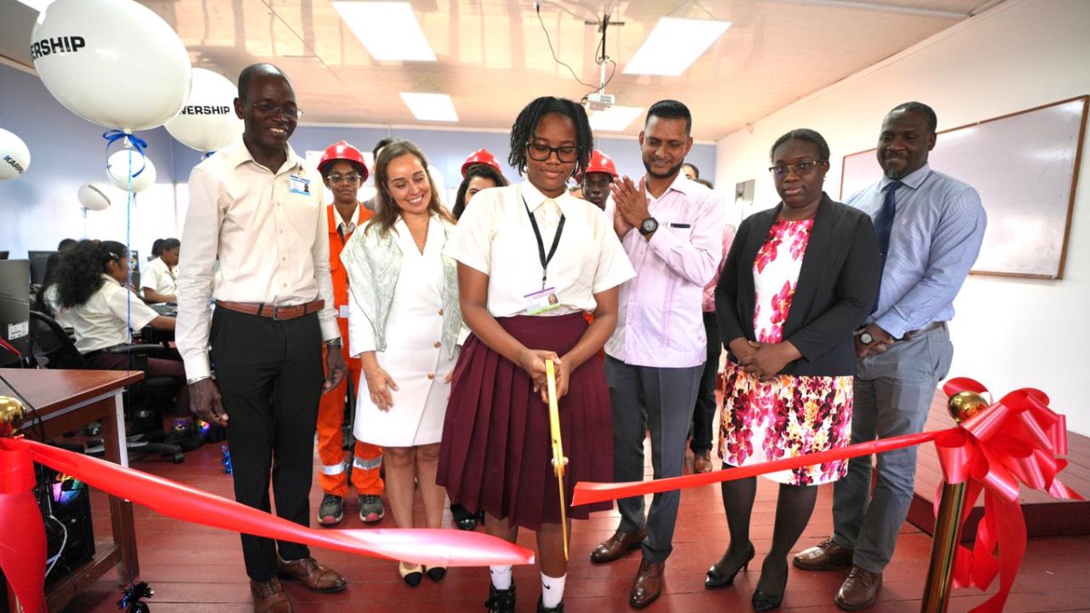 Guyana’da Tek Dünya Karadeniz Vakfı’ndan yeni eğitim laboratuvarı