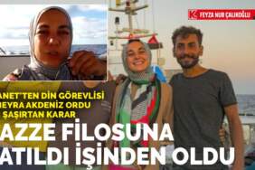 Diyanet’ten din görevlisi Sümeyra Akdeniz Ordu için şaşırtan karar: Gazze filosuna katıldı işinden oldu