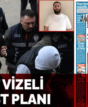 Turist vizeli suikast planı