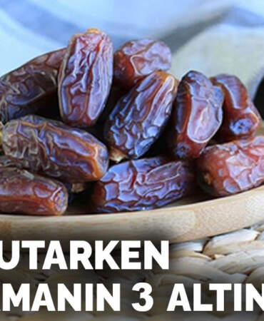 Oruç tutarken zayıflamanın 3 altın kuralı