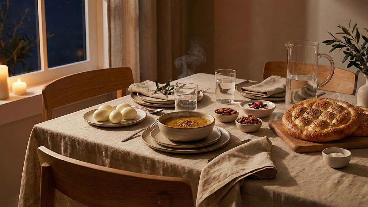 Sahura kalkmadan oruç tutmak sağlığa zararlı mı? Yemek yemeden oruç tutmak yorgunluk yapar mı? Doğru gıdalarla enerjinizi katlayın