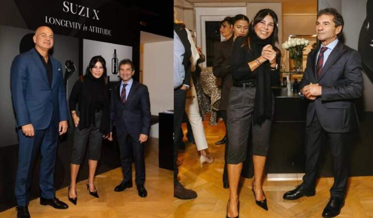 Suzan Sabancı’nın yeni markası dünyaya tanıtıldı! İsviçre’de ünlü akını oldu