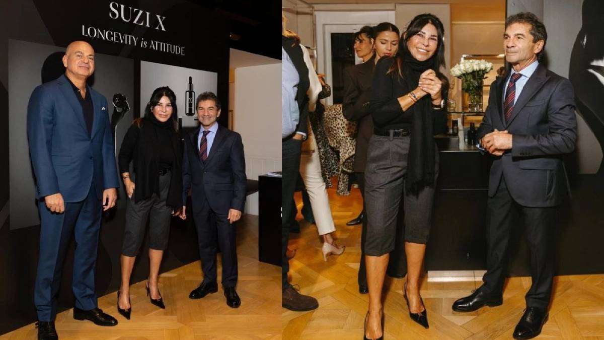 Suzan Sabancı’nın yeni markası dünyaya tanıtıldı! İsviçre’de ünlü akını oldu