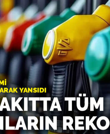 Akaryakıtta tüm zamanların rekoru: ABD-İran gerilimi pompaya zam olarak yansıdı