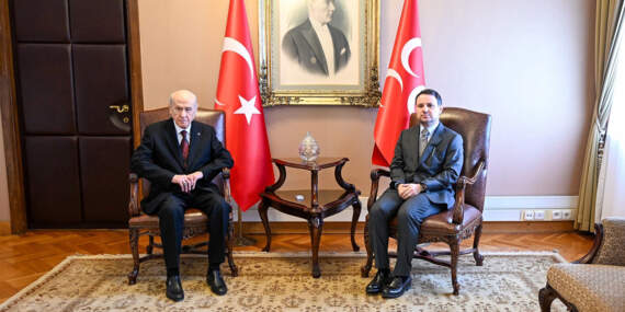 Bakan Gürlek’ten Bahçeli’ye ziyaret