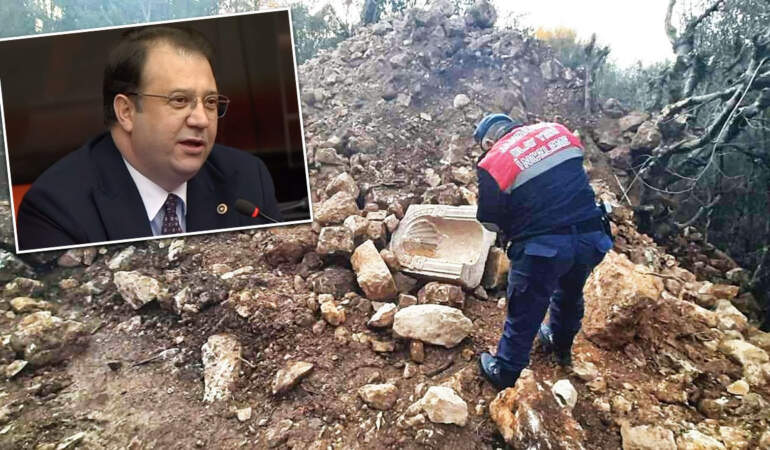 Meclis’te ‘define’ tartışması: Vali ve albay kaçak kazı yaparken yakalandı