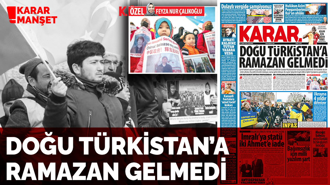 Doğu Türkistan’a Ramazan gelmedi