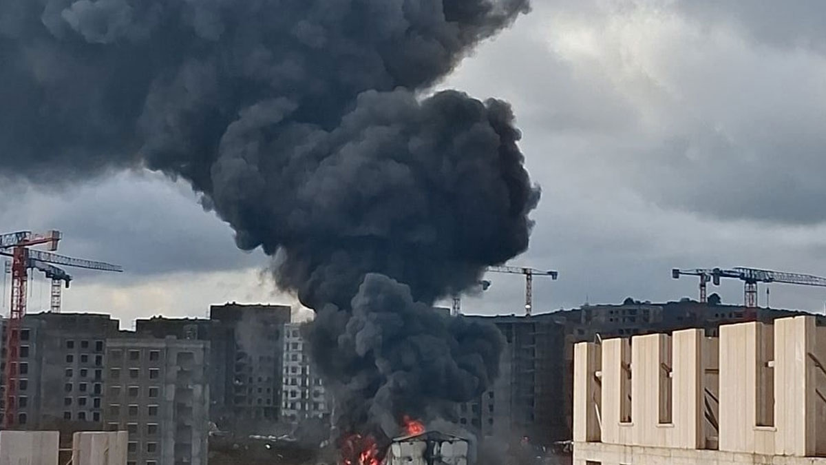 Tuzla’da işçi konteynerinde yangın: 7 işçi yaralandı