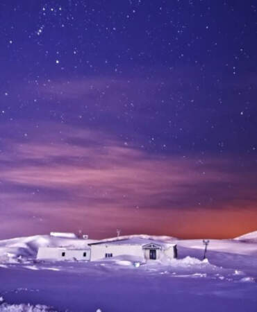 Dondurucu soğukta astro-gözlem: Orion Bulutsusu Bitlis’te görüntülendi