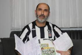 25 senedir tek bir maç bile kaçırmıyor! Beşiktaş’ın her maçını tek tek not alıyor