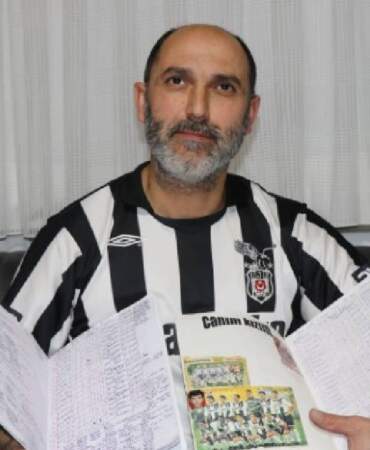 25 senedir tek bir maç bile kaçırmıyor! Beşiktaş’ın her maçını tek tek not alıyor