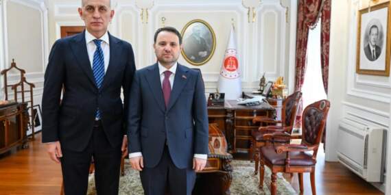 TFF Başkanı Hacıosmanoğlu’ndan Adalet Bakanı Akın Gürlek’e ziyaret