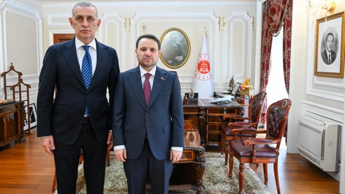 TFF Başkanı Hacıosmanoğlu’ndan Adalet Bakanı Akın Gürlek’e ziyaret