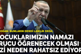 Erdoğan: Çocuklarımızın namazı, orucu öğrenecek olması sizi neden rahatsız ediyor?