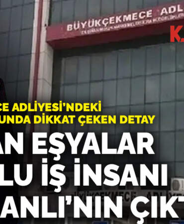 Büyükçekçemece Adliyesi’ndeki emanet soygununda dikkat çeken detay: Çalınan eşyalar tutuklu iş insanı Medet Anlı’nın çıktı