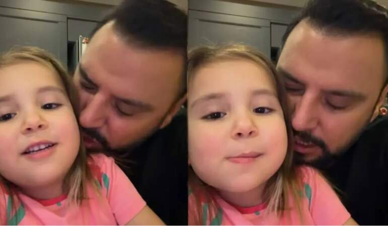 Alişan kızıyla ‘Kabe’de Hacılar’ ilahisini söyledi! Beğeni yağmuruna tutuldu