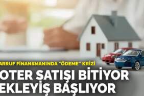 Tasarruf finansmanında “ödeme” krizi: Noter satışı bitiyor, bekleyiş başlıyor