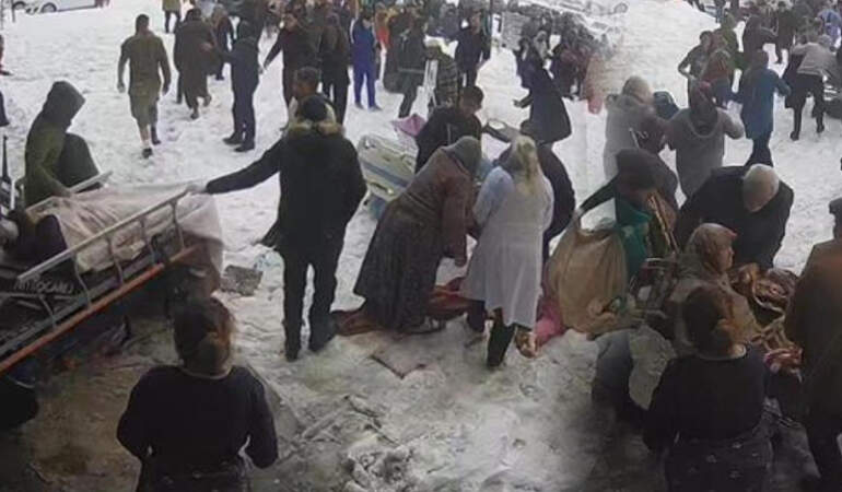 6 Şubat Depremine Ait Yeni Görüntüler Yürekleri Dağladı: Korku Dolu Anlar Kamerada
