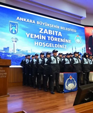 ABB’de 110 Zabıta Memuru Yemin Etti