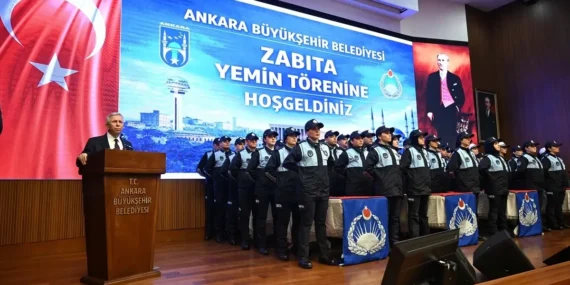 ABB’de 110 Zabıta Memuru Yemin Etti